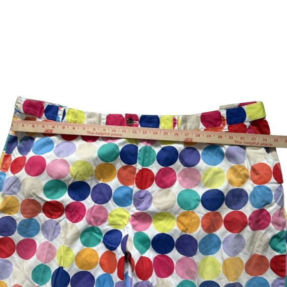Loudmouth Polka Dot Golf Bermuda Mens Cotton Shorts Bright Fun Pattern Size 51 S - Picture 3 of 9